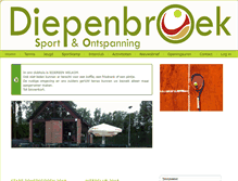 Tablet Screenshot of diepenbroek.be